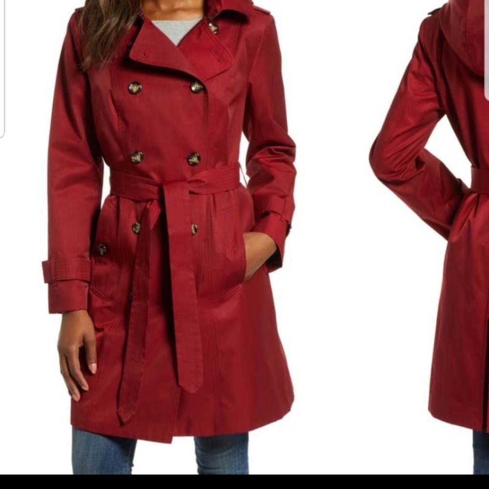 Red Trench Coat